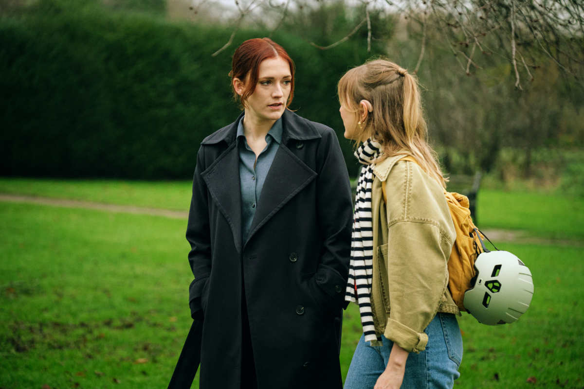 Charlotte Ritchie (Ashleigh Francis) and Rose Ayling-Ellis (Alison Brooks) in Season One