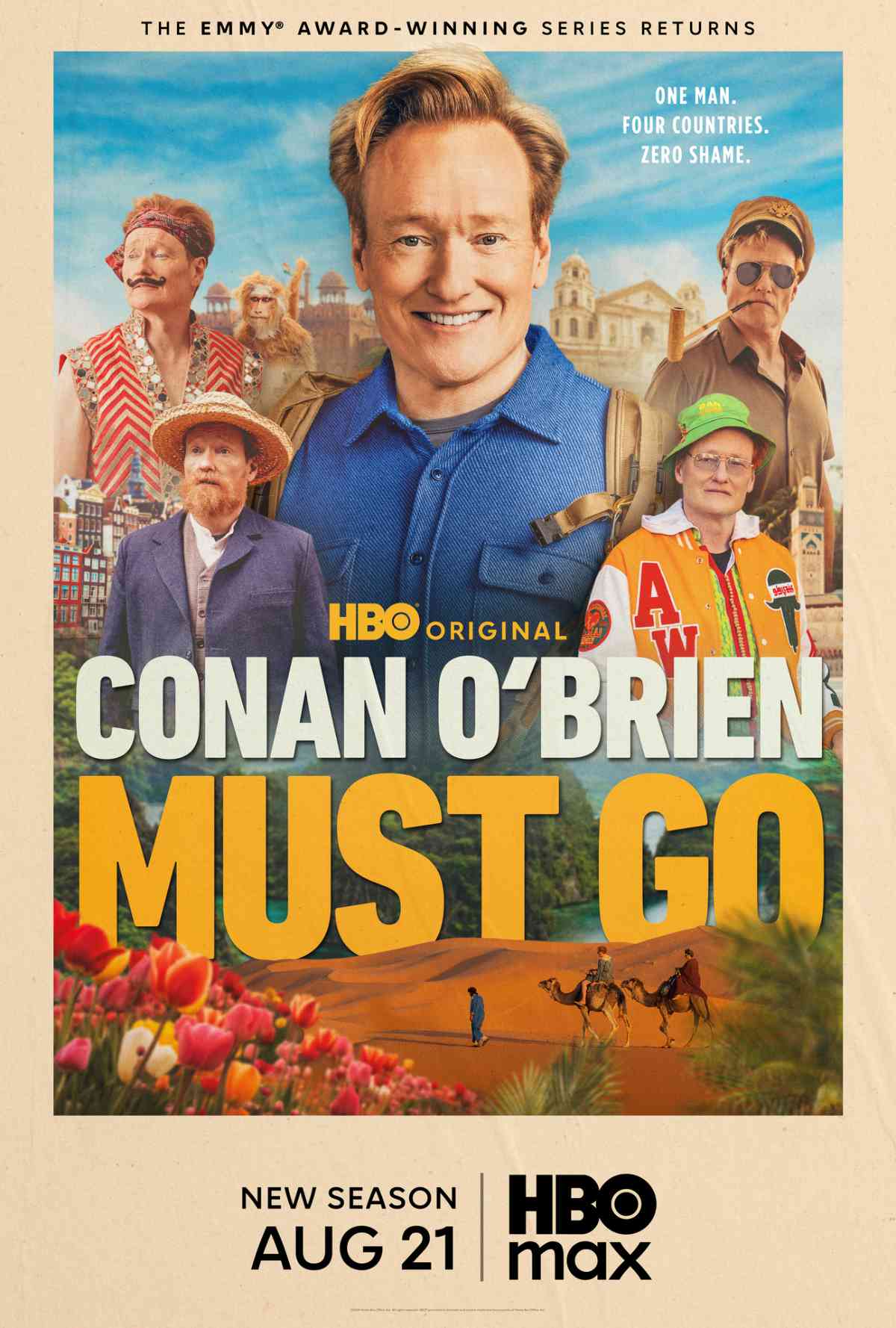 Conan O'Brien Must Go Season 3 key art