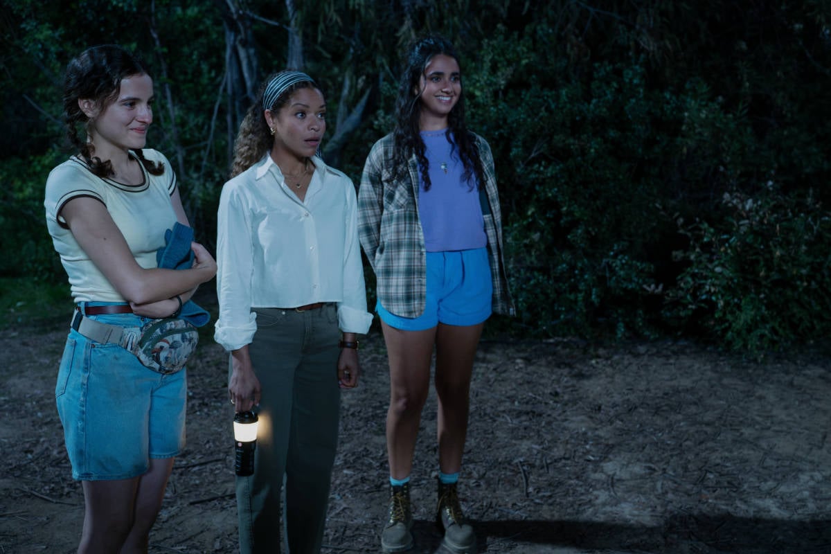 Fina Strazza, Antonia Thomas, Geraldine Viswanathan