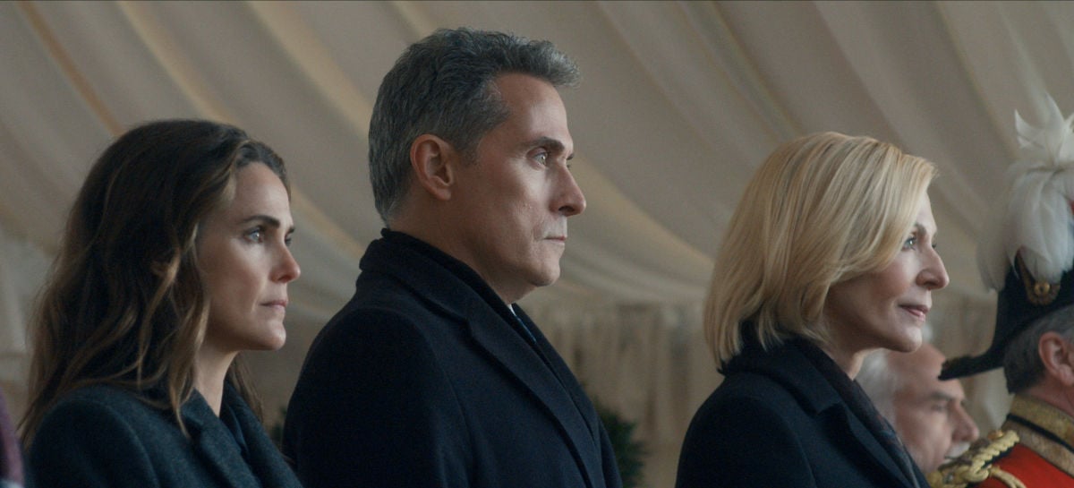Keri Russell as Ambassador Kate Wyler, Rufus Sewell as Vice President Hal Wyler, Allison Janney as President Grace Pen