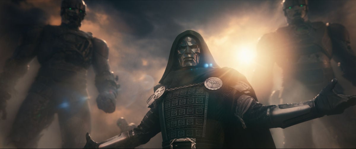 روبرت داوني جونيور بدور فيكتور فون دوم في فيلم Avengers: Doomsday