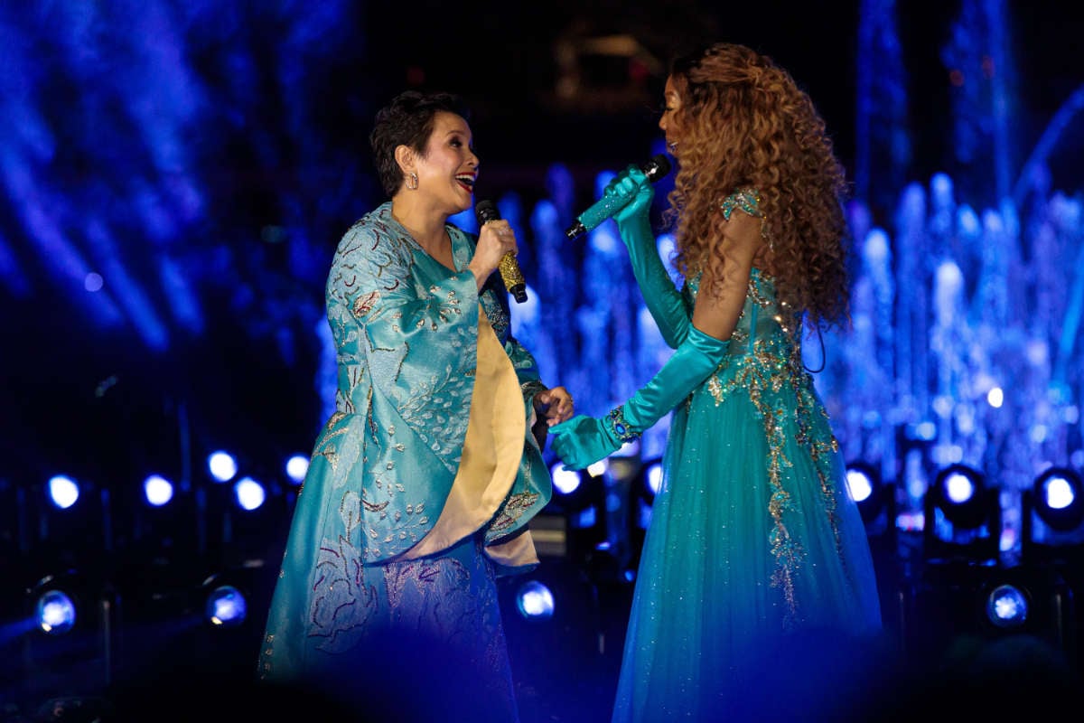 Lea Salonga and Brandy