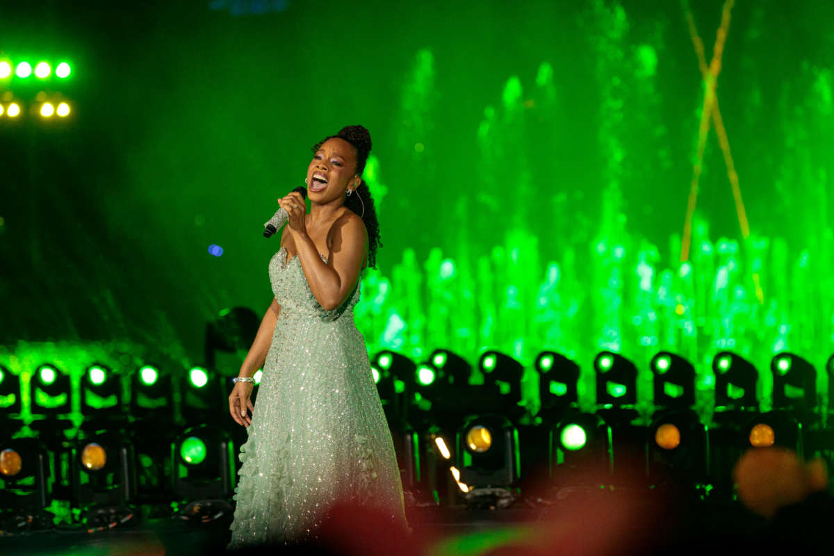 The Princess and the Frog star Anika Noni Rose at Disney Princess: The Ultimate Concert Celebration