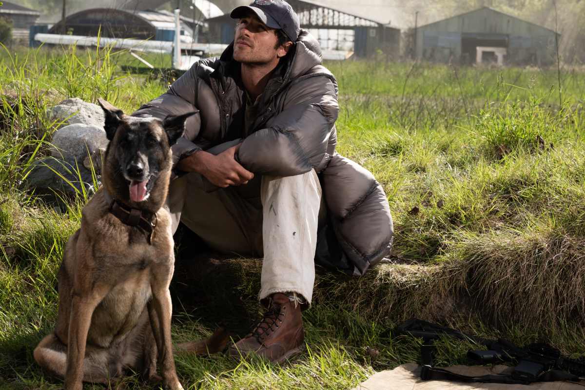 Jasper and Jacob Elordi as Hig in The Dog Stars