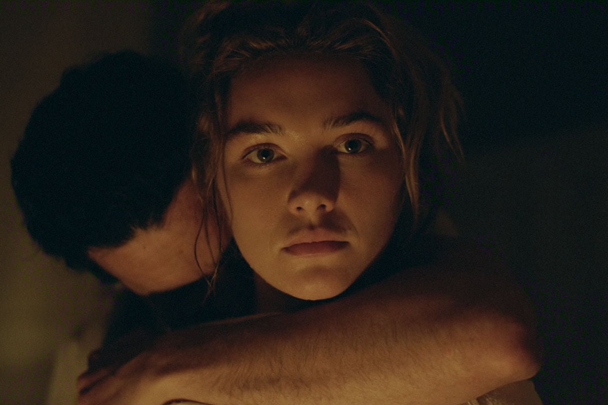 Christopher Abbott as Adam Trask and Florence Pugh as Cathy Ames in East of Eden