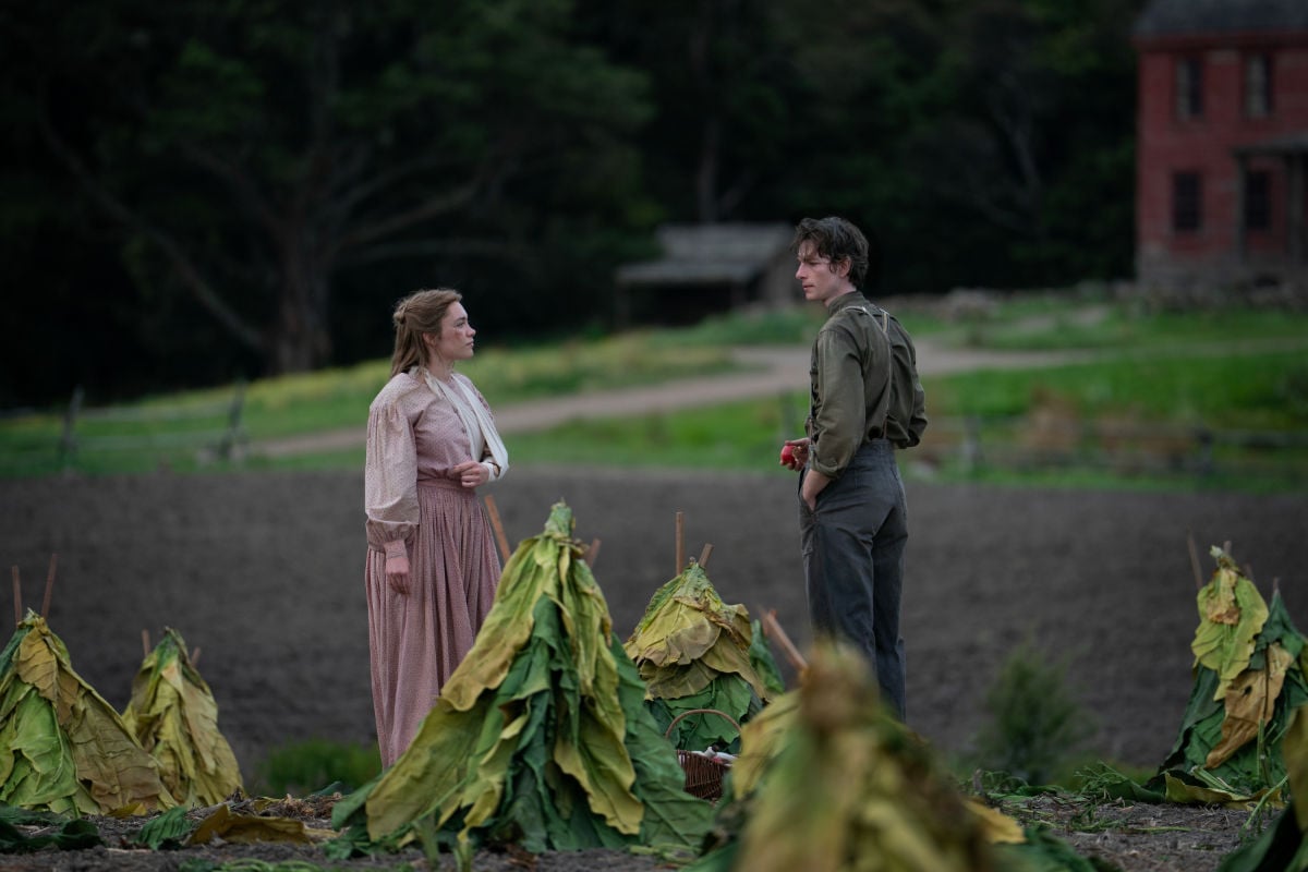 Florence Pugh as Cathy Ames, Mike Faist as Charles Trask