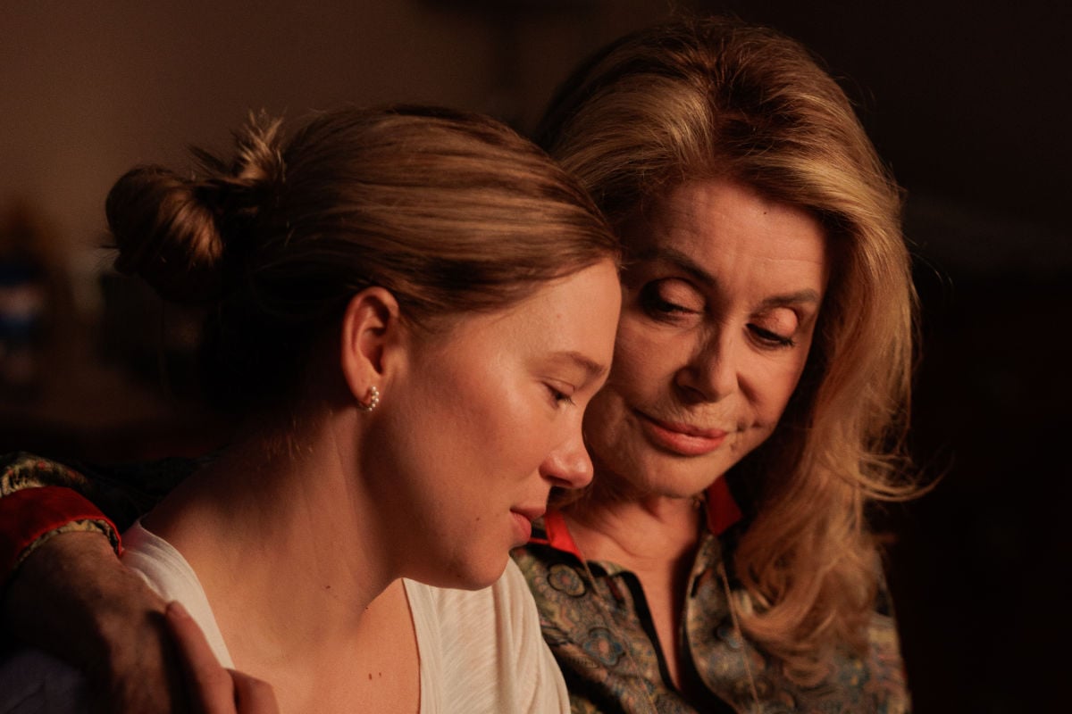 Léa Seydoux and Catherine Deneuve