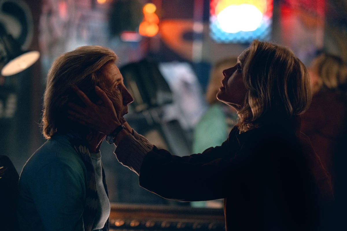 Elise Rainier (Lin Shaye) and Gemma (Amelia Eve) in ScreenGems' INSIDIOUS: OUT OF THE FURTHER