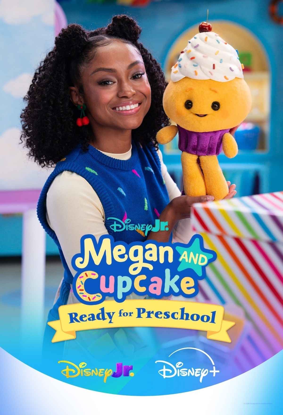 Megan and Cupcake Ready for Preschool key art