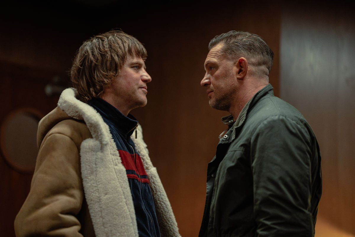 Johnny Flynn and Tom Hardy