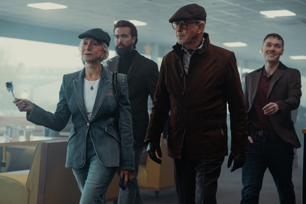 Pierce Brosnan and Helen Mirren