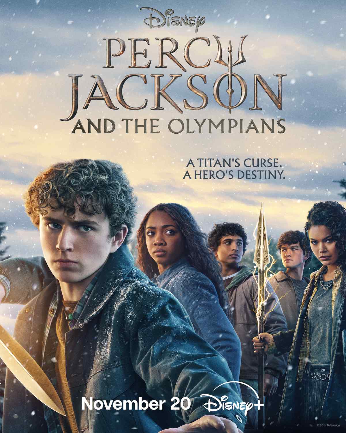 Percy Jackson and the Olympians Season 3 key art