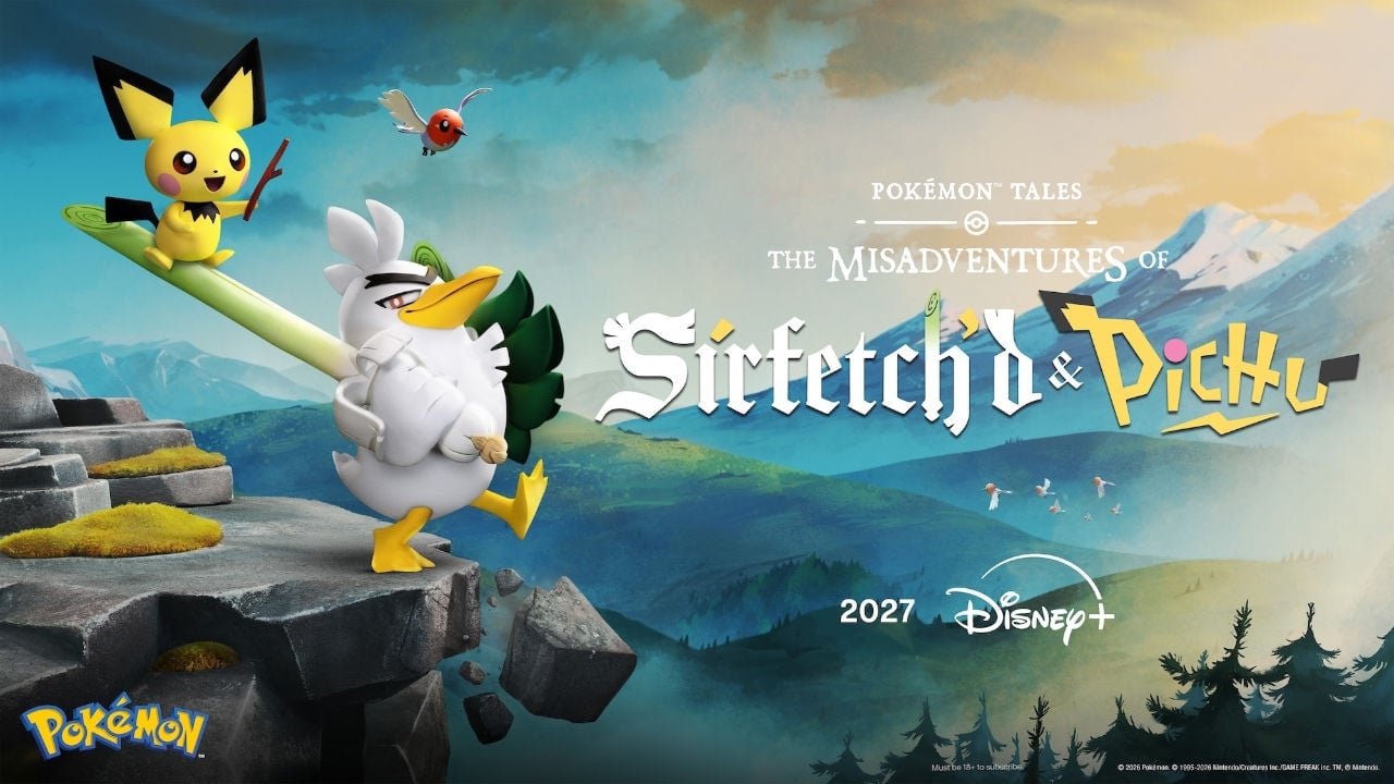Pokémon Tales: The Misadventures of Sirfetch’d & Pichu Announced