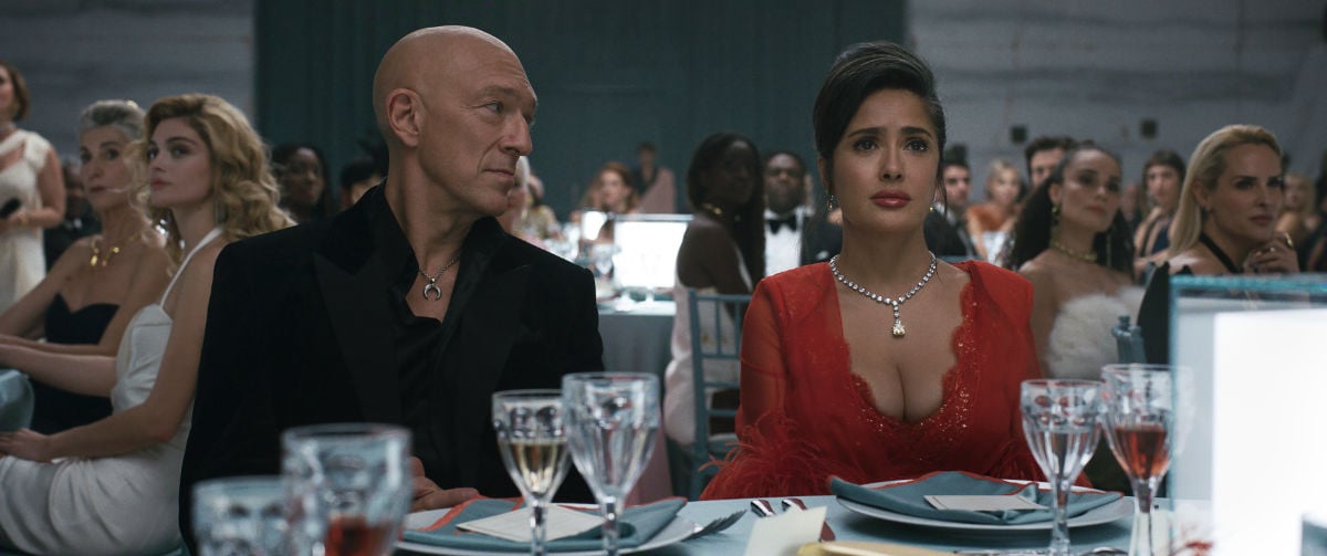 Vincent Cassel as Ben Bracken and Salma Hayek Pinault as Gloria Bracken
