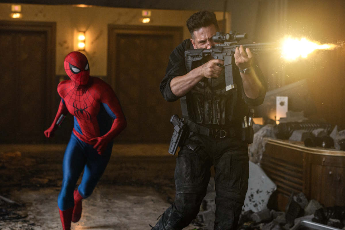 Spider-Man and The Punisher (Jon Bernthal)