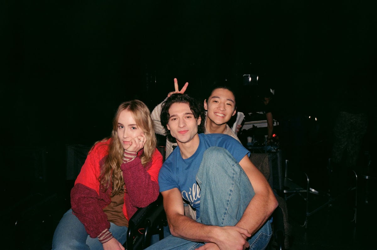 Émilie Bierre as Riley Sullivan, Costa D'Angelo as Owen Boone and Ethan Holder as Cooper Cunningham