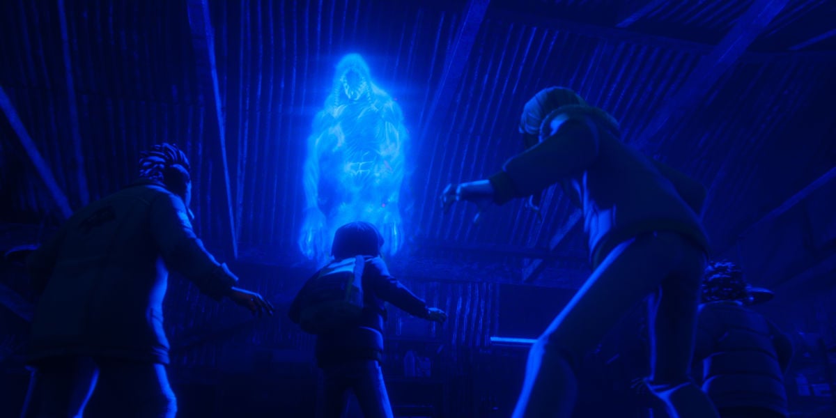 Odessa A'zion as Nikki, Luca Diaz as Mike, Jolie Hoang-Rappaport as Max, and Brooklyn Davey Norstedt as Eleven