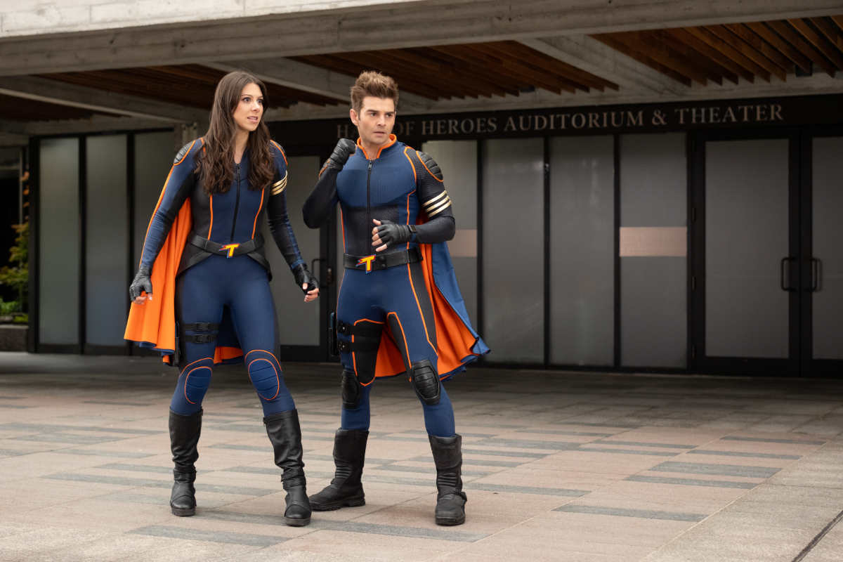 Kira Kosarin as Phoebe and Jack Griffo as Max