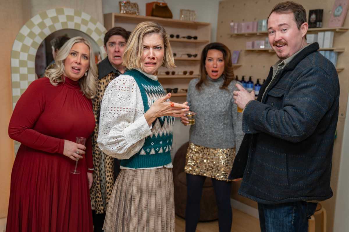 Mary Radzinski as Kathy, Steve Gerben (Executive Producer) as Will, Katlyn Carlson as Jenny, Courtney Cason as Moira and Shane Gillis (Executive Producer) as Shan