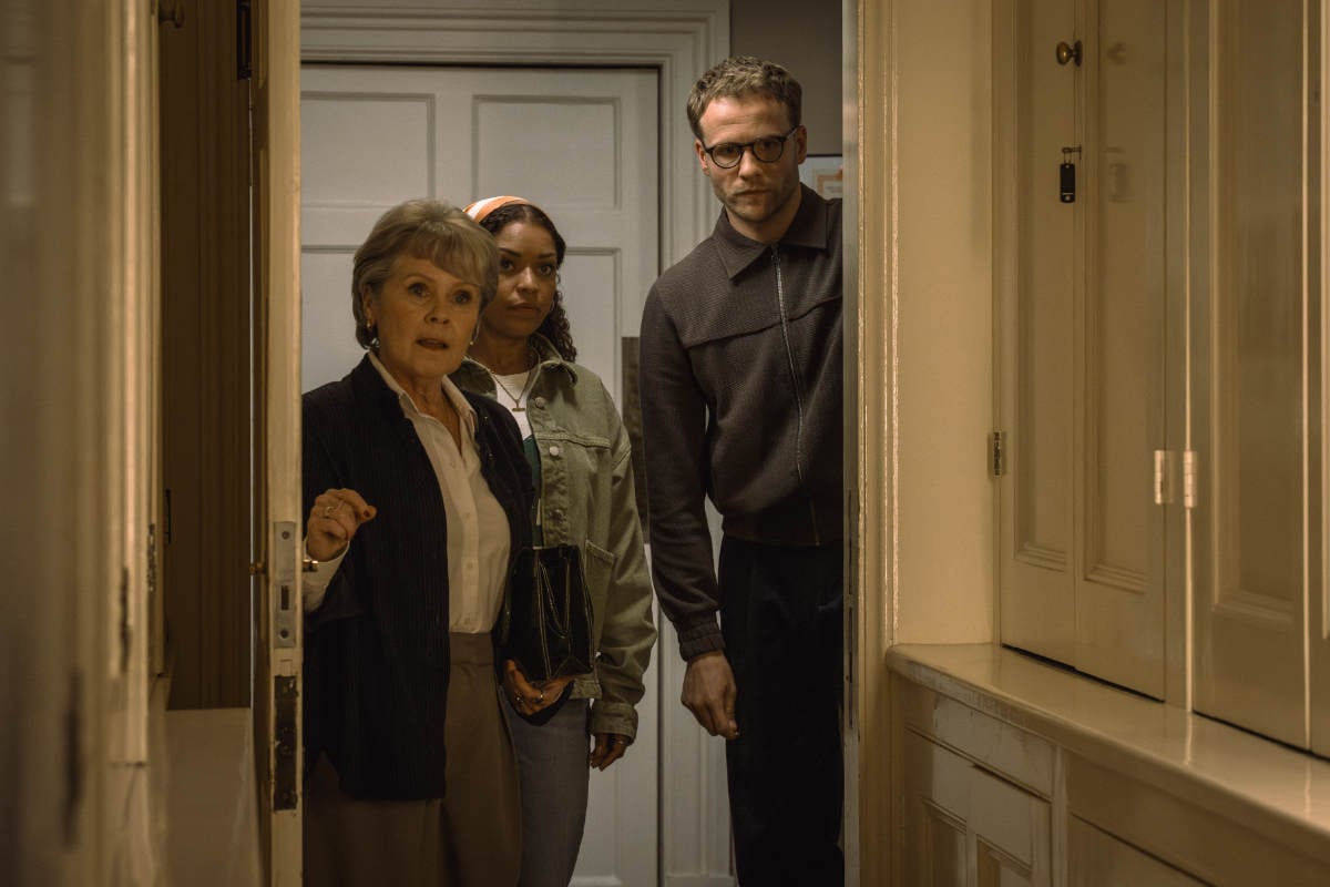 Antonia Thomas, Josh Dylan, and Imelda Staunton