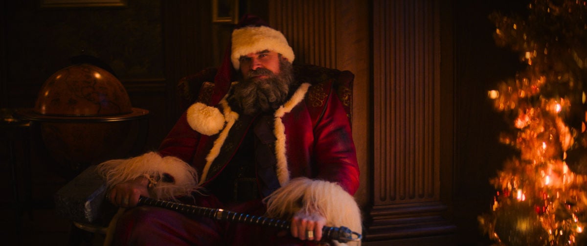 David Harbour as Santa Claus
