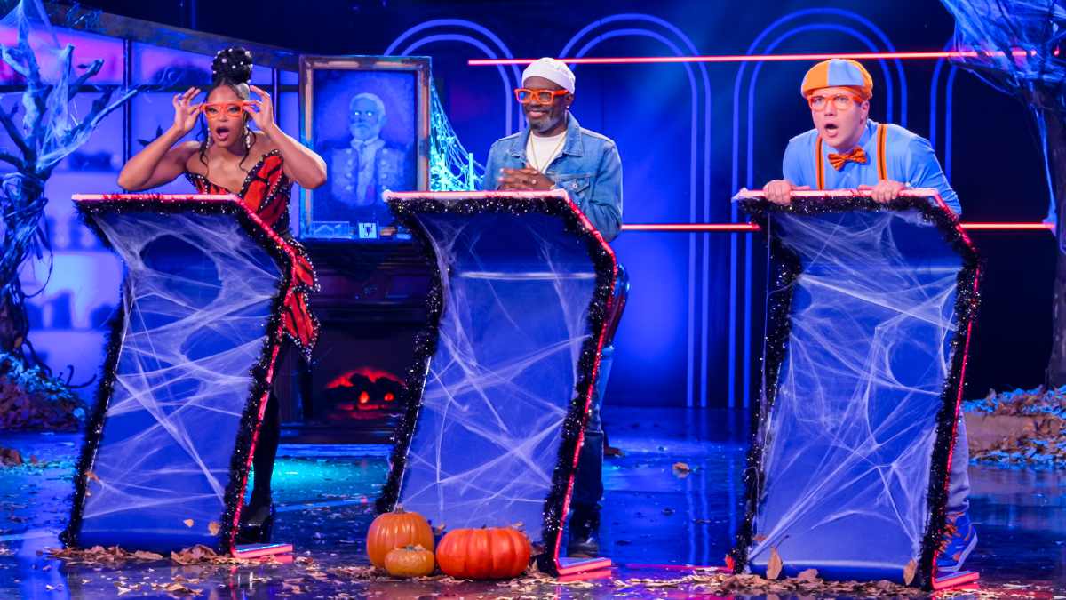 Judges Bianca Belair, Lil Rel Howery and Blippy