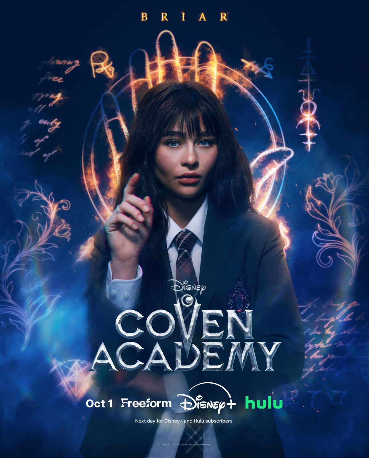 Malina Pauli Weissman as Briar in Coven Academy