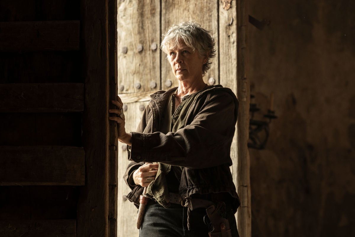 Melissa McBride and Carol