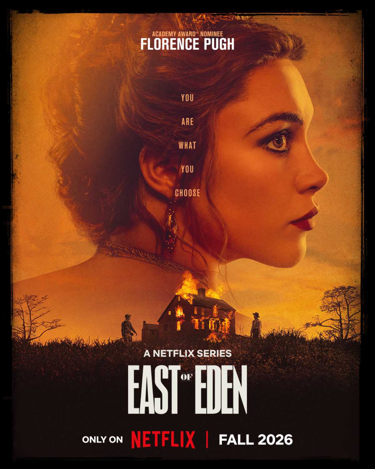 East of Eden key art with Florence Pugh
