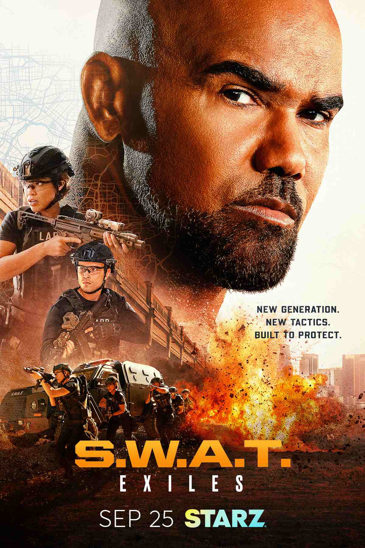 S.W.A.T. Exiles key art