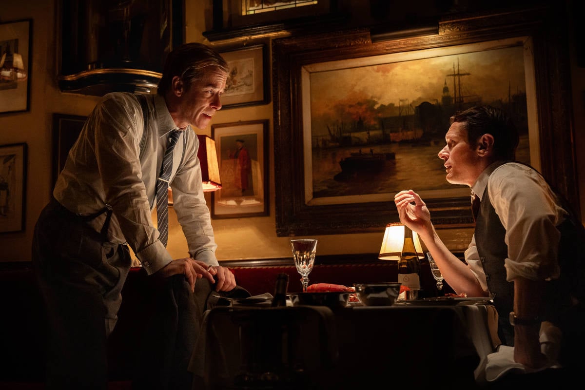 Guy Pearce as Murdoch and Jack OConnell as Lamb