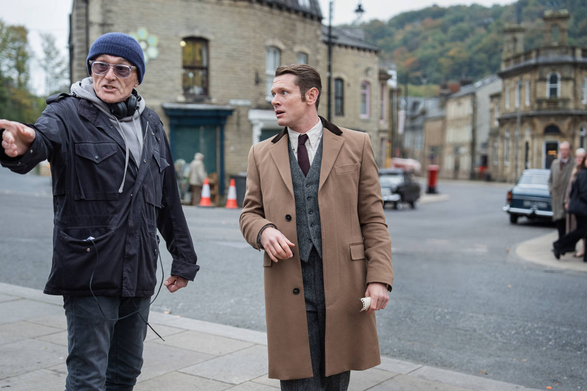 Director Danny Boyle and Jack O'Connell as Lamb