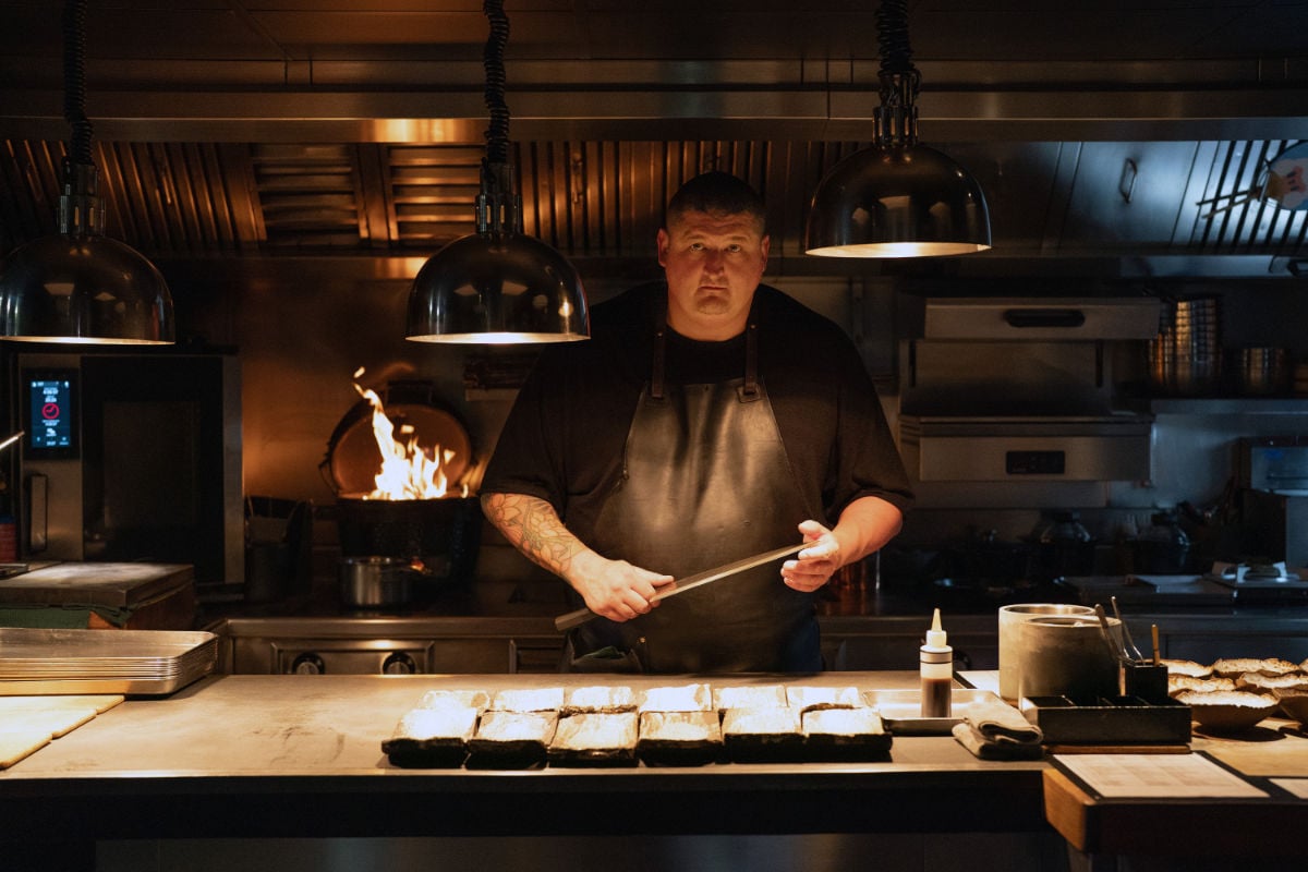 Chef Gareth Ward from Ynyshir