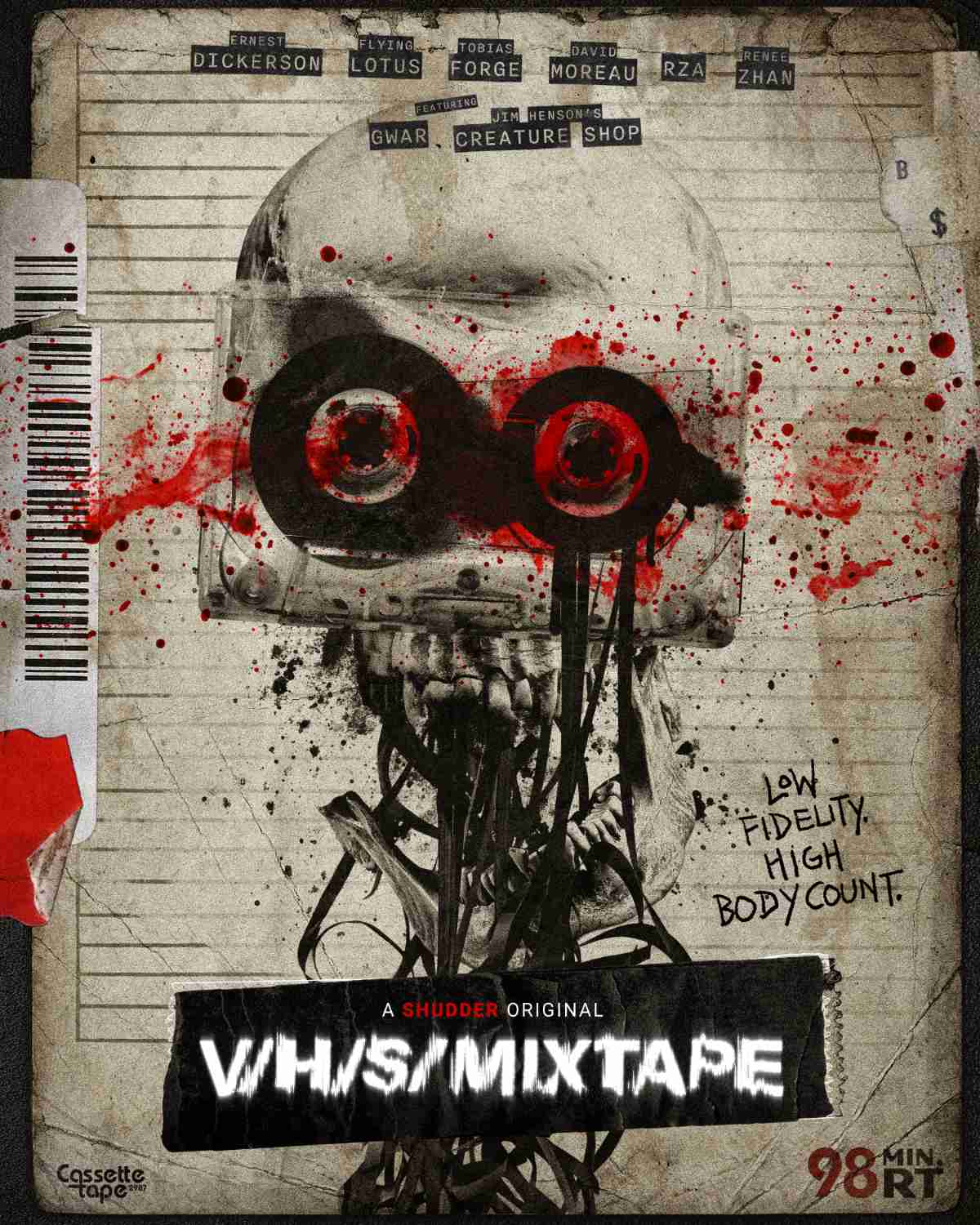 Shudder October 2026 - V/H/S/Mixtape