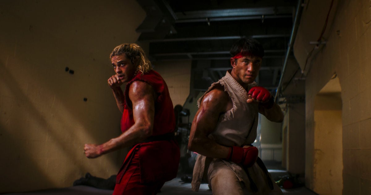 Noah Centineo and Andrew Koji
