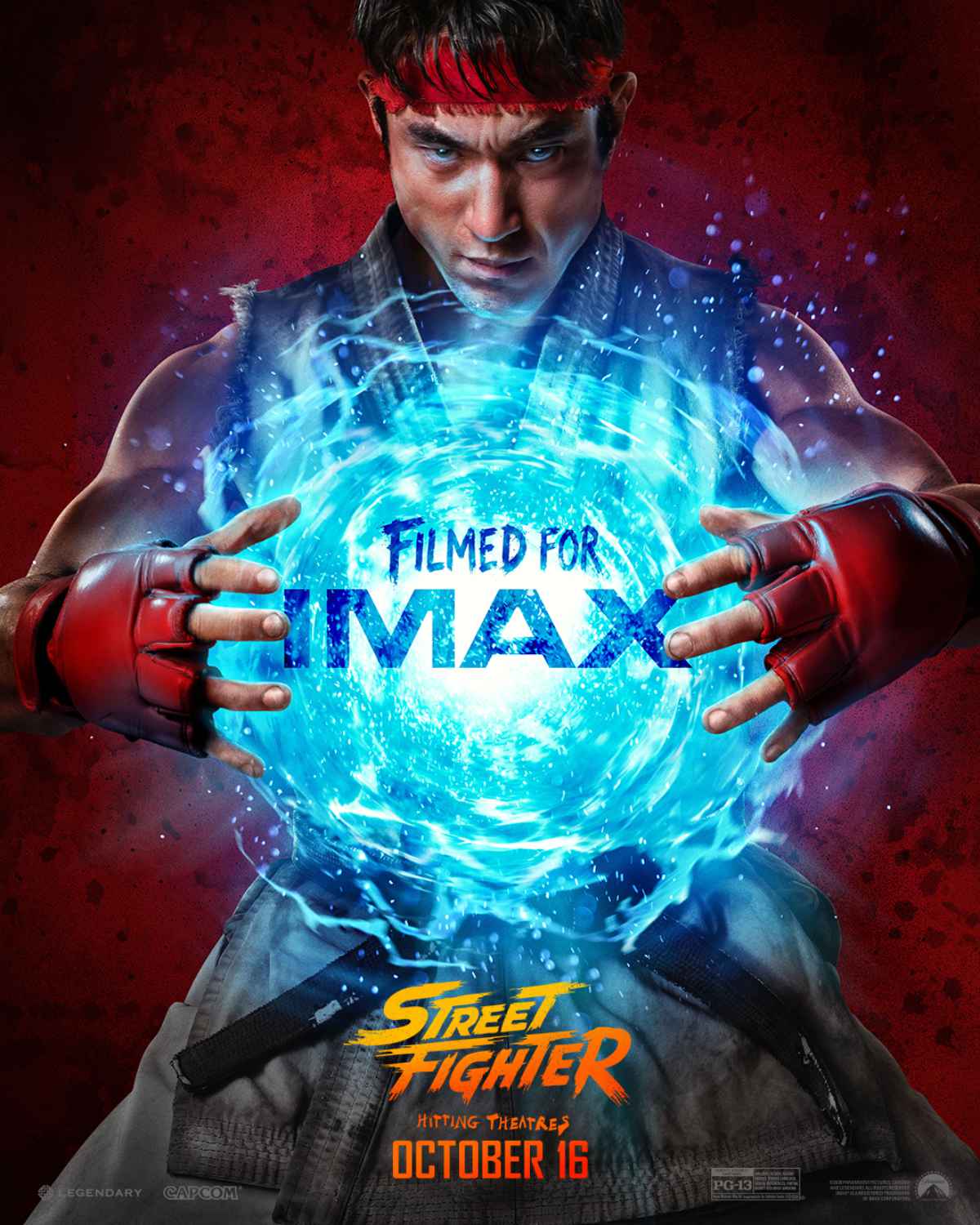 Street Fighter opening night poster for IMAX