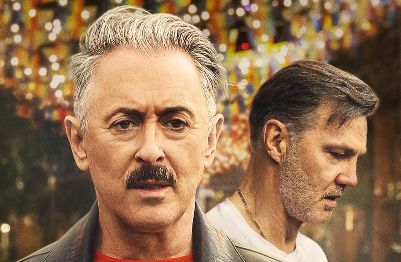 Tip Toe Trailer and Key Art Featuring Cumming and Morrissey