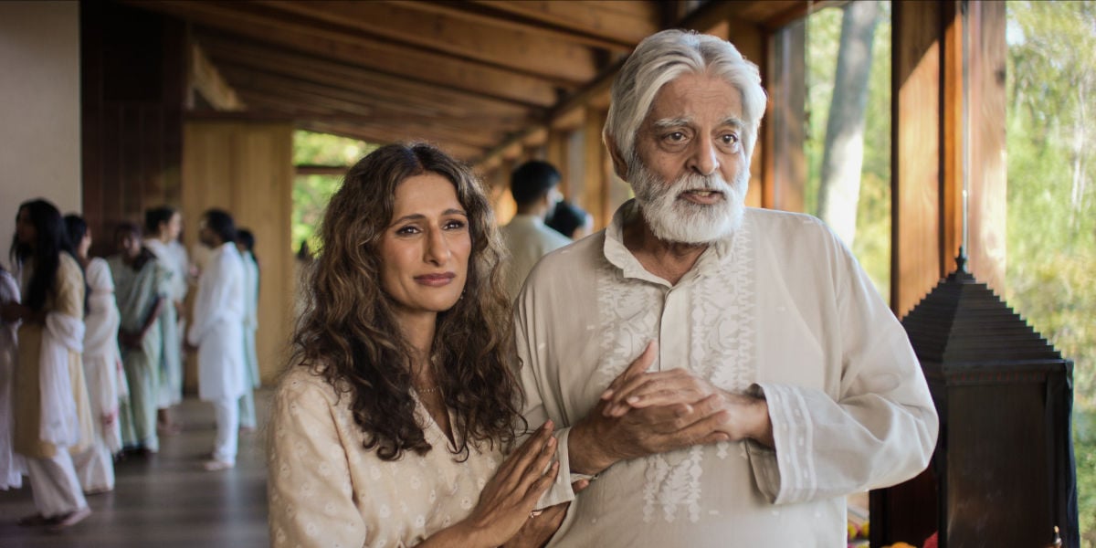 Sarayu Blue as Ruma and Jayant Kripalani as Pranab