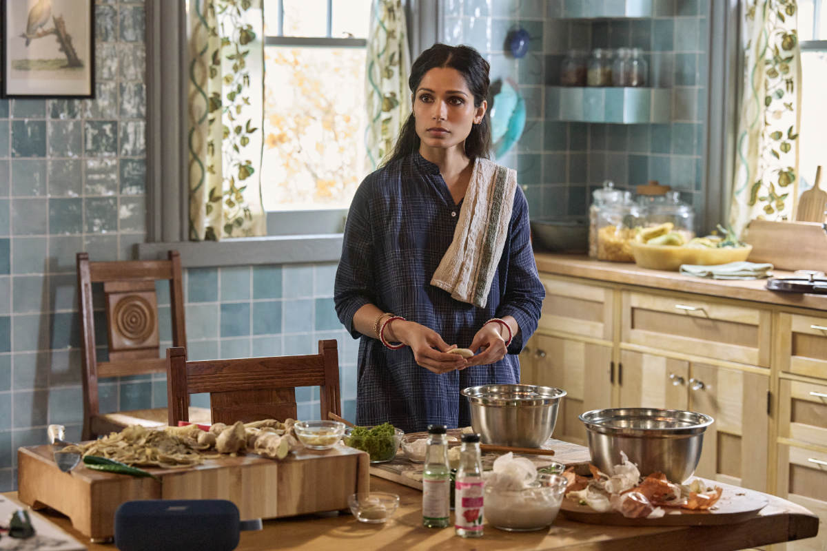 Freida Pinto as Parul in episode 104 of Unaccustomed Earth