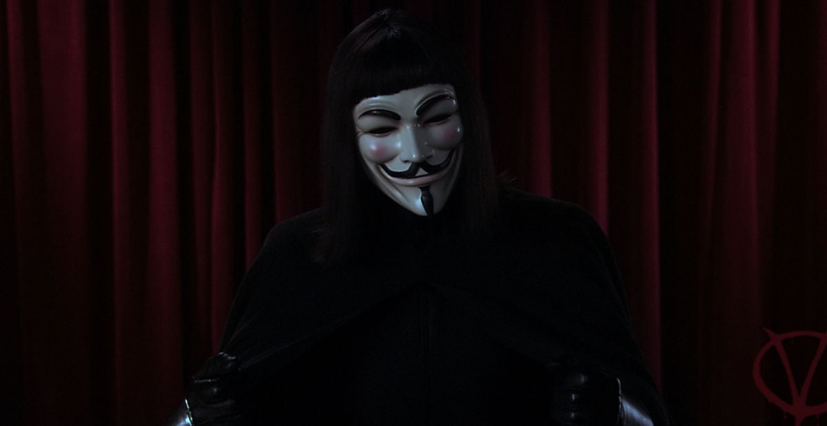 Hugo Weaving as V
