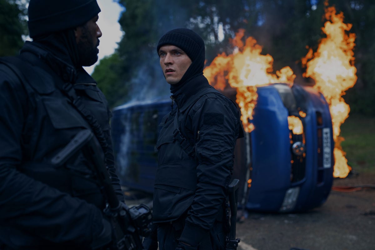 Gershwyn Eustache Jnr and Fionn Whitehead