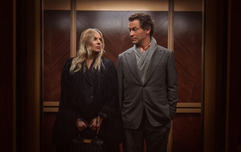 War Trailer and Key Art with Dominic West and Sienna Miller