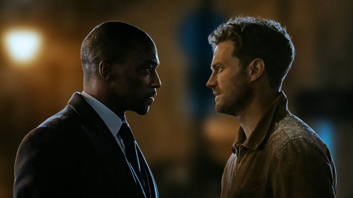 Anthony Mackie and Jamie Dornan