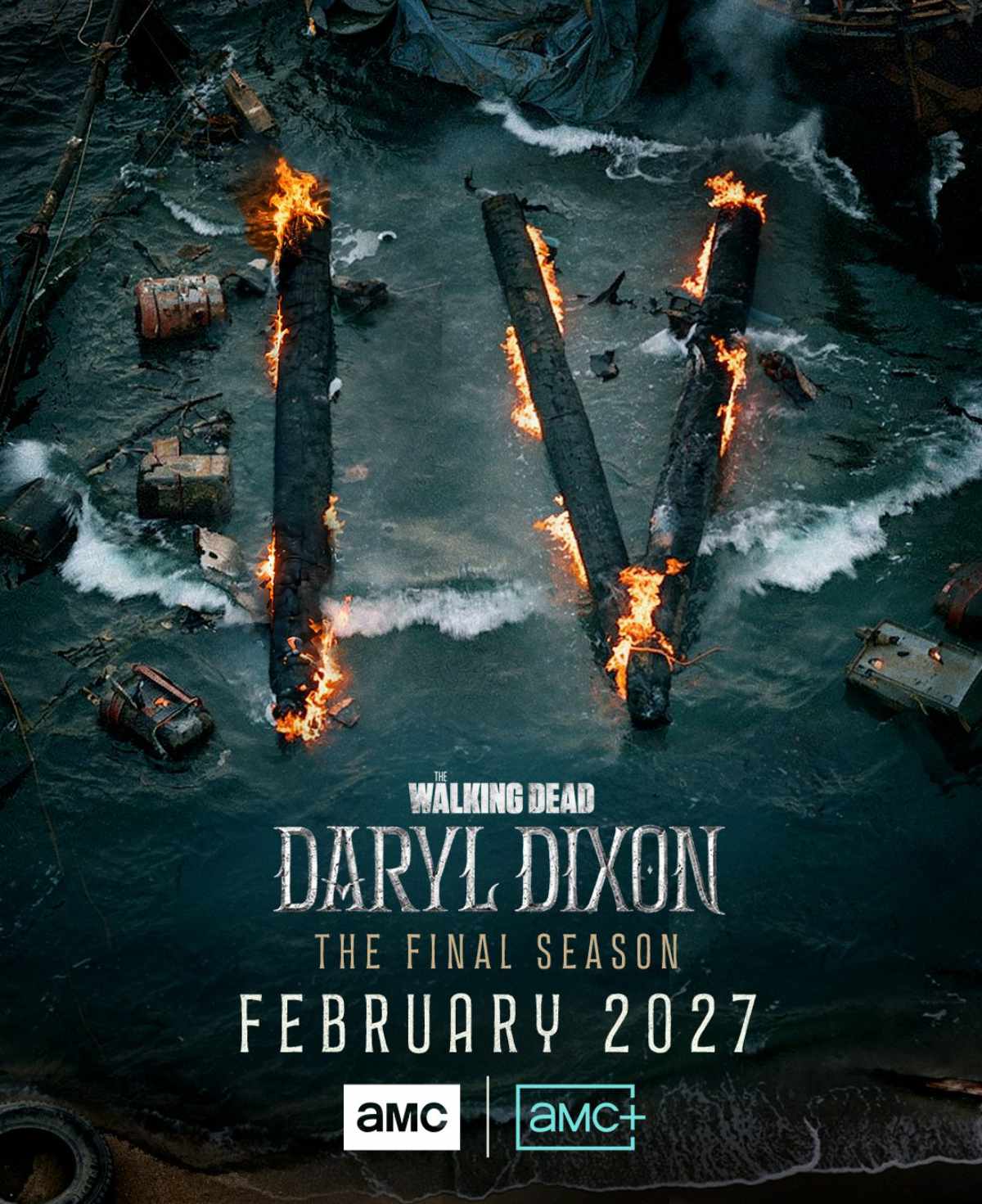 The Walking Dead: Daryl Dixon key art