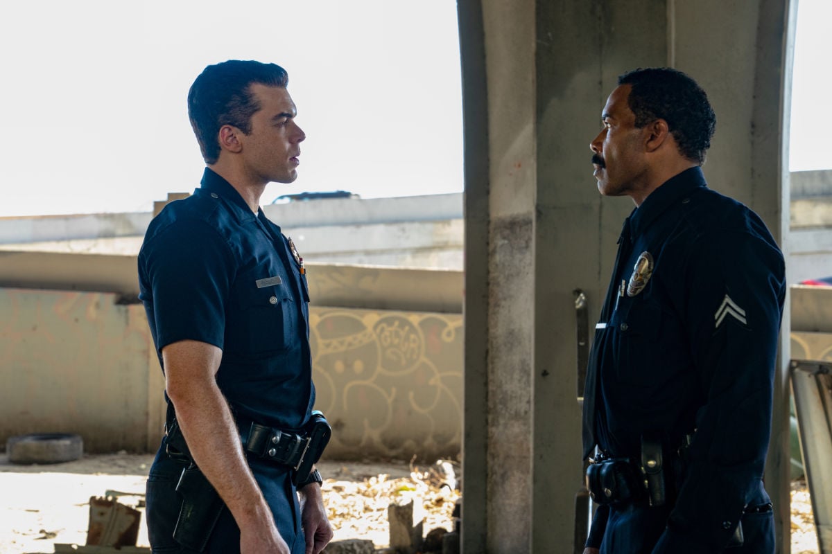 Cameron Monaghan as Harry Bosch, Omari Hardwick as Eli Bridges