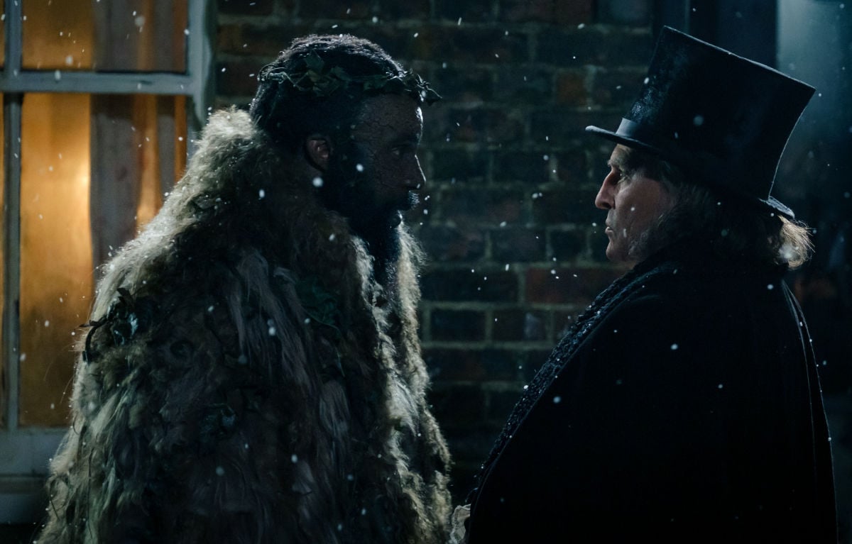 Tramell Tillman as Ghost of Christmas Present in Ebenezer