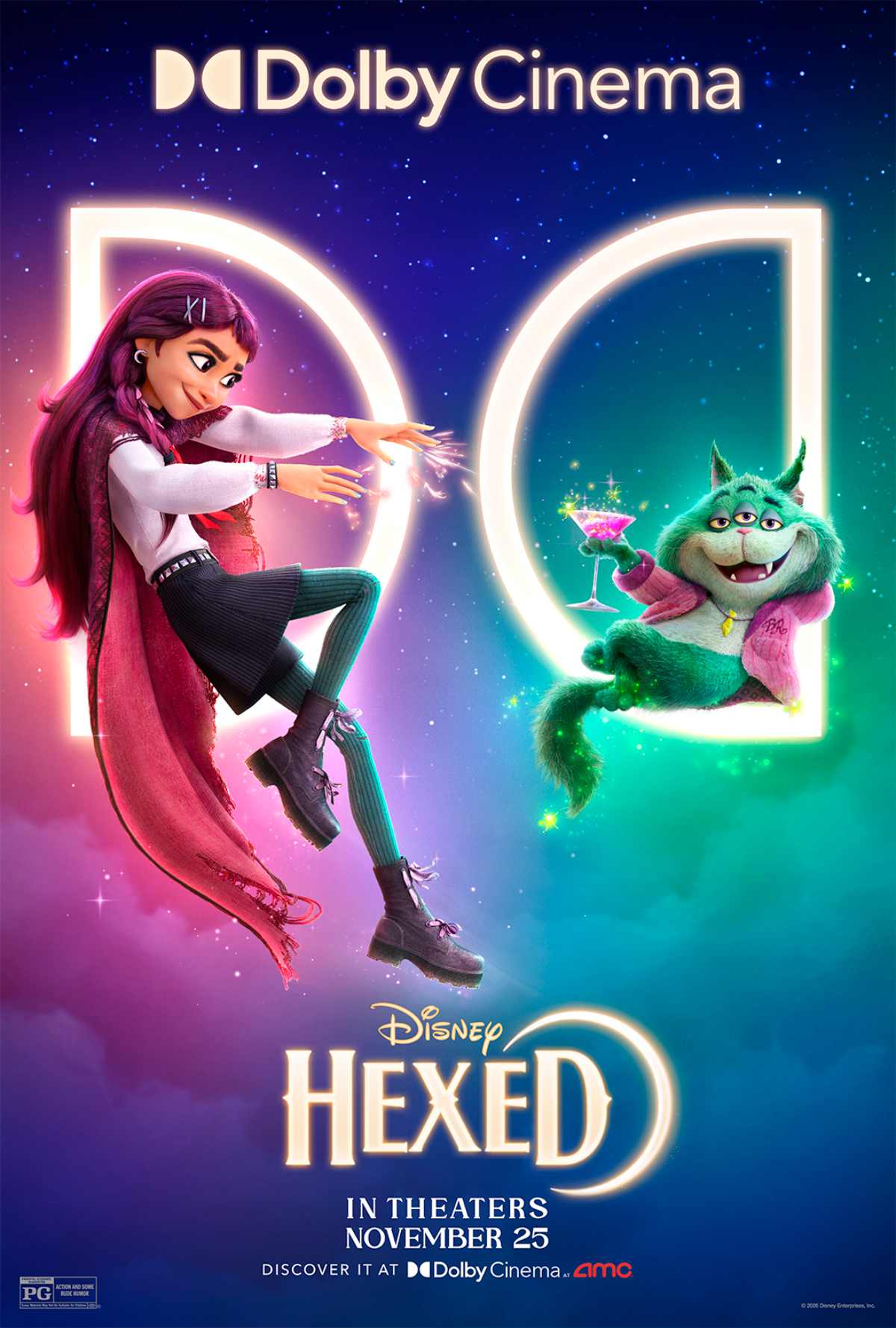 Dolby poster for Disney's Hexed