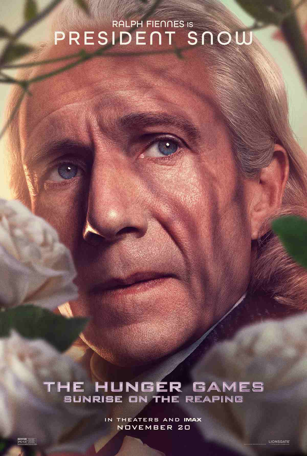 Ralph Fiennes as President Snow