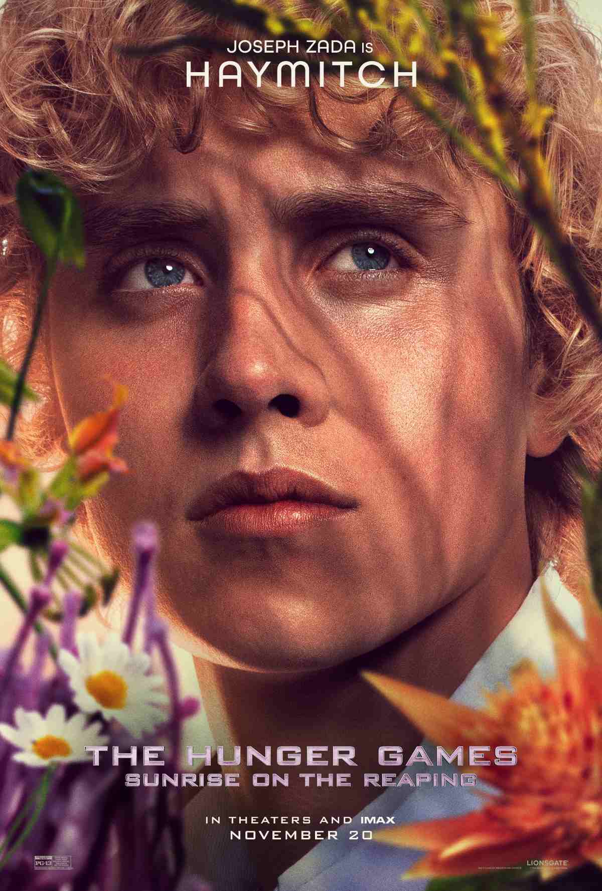 Joseph Zada as Haymitch in The Hunger Games: Sunrise on the Reaping