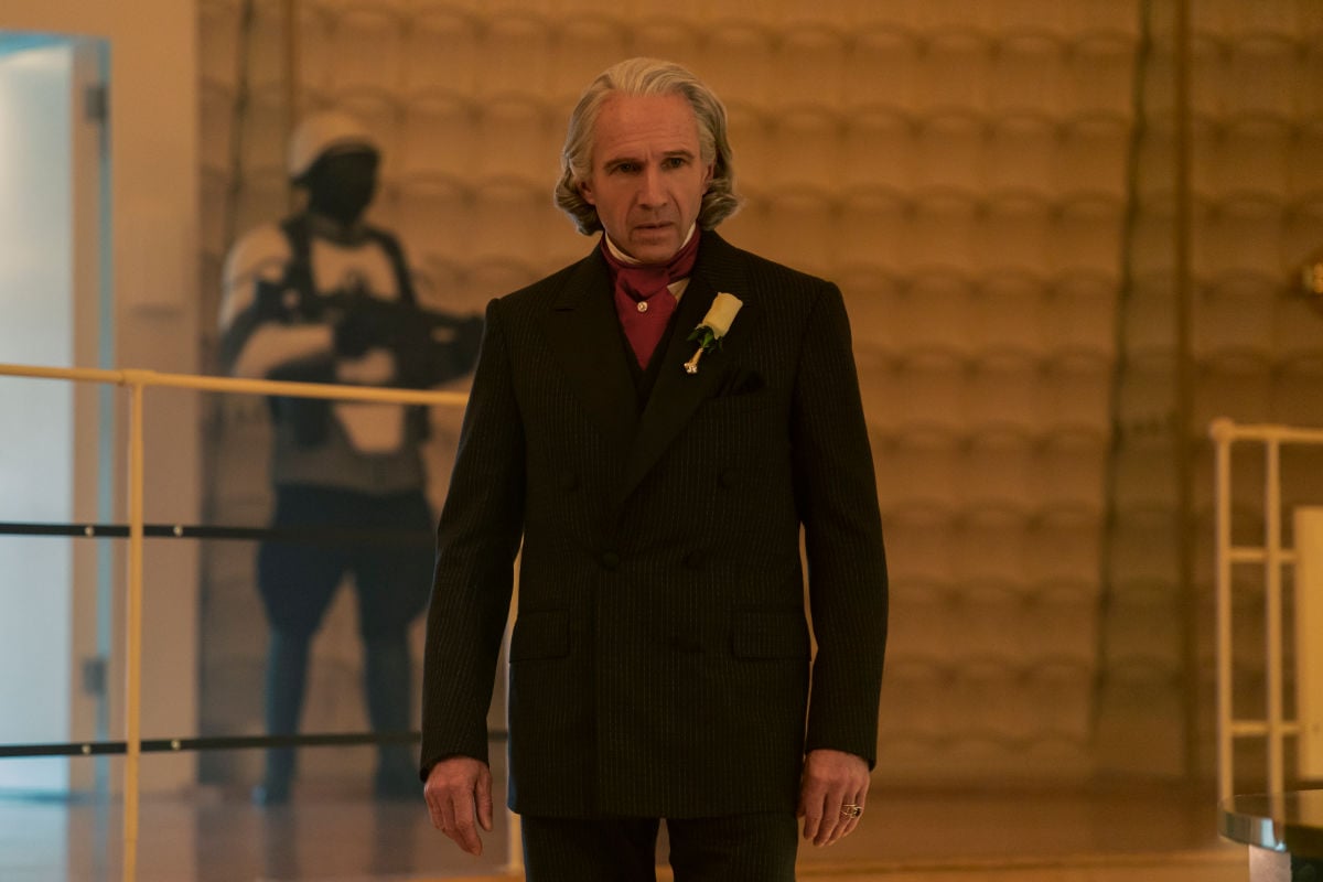 Ralph Fiennes as President Snow